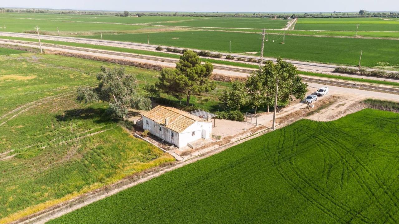 Quet - Casa Rural Con Piscina Privada En El Delta Del Ebro - Deltavacaciones ديلتيبري المظهر الخارجي الصورة